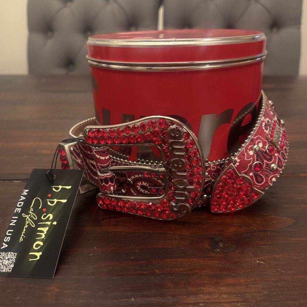 Supreme x B.B. Simon Bandana Belt